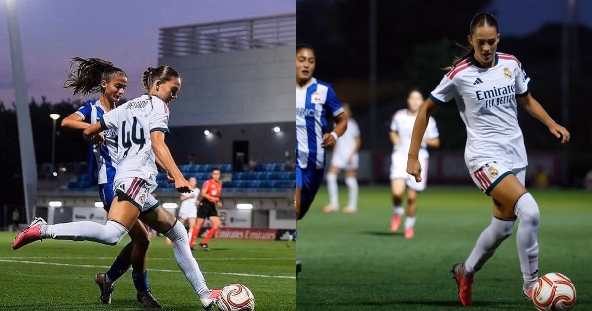 Dolores Delgado, la primera argentina en vestir la camiseta del primer equipo del Real Madrid